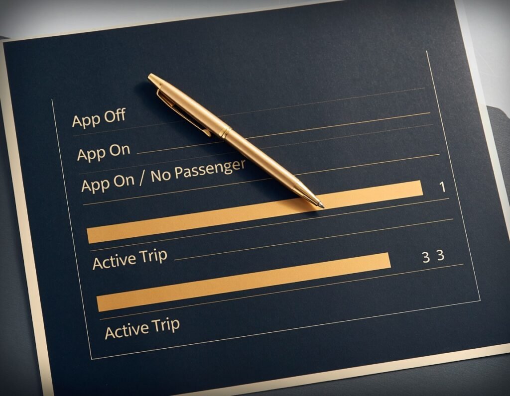 Florida rideshare insurance coverage phases — Uber Lyft coverage analysis chart for accident claim, rideshare accident lawyer South Florida Lamar Legal